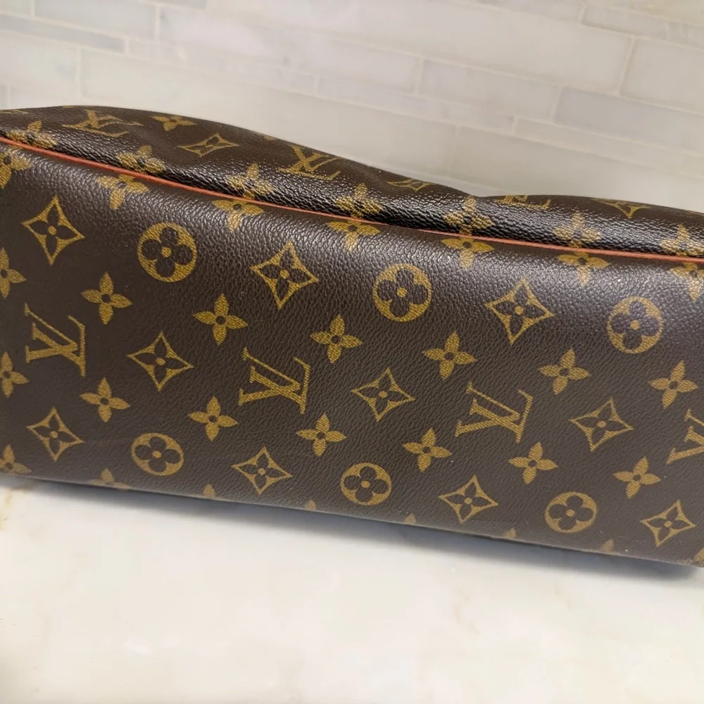 Louis Vuitton Monogram brown and tan Duffel Bag - Picture 6 of 12